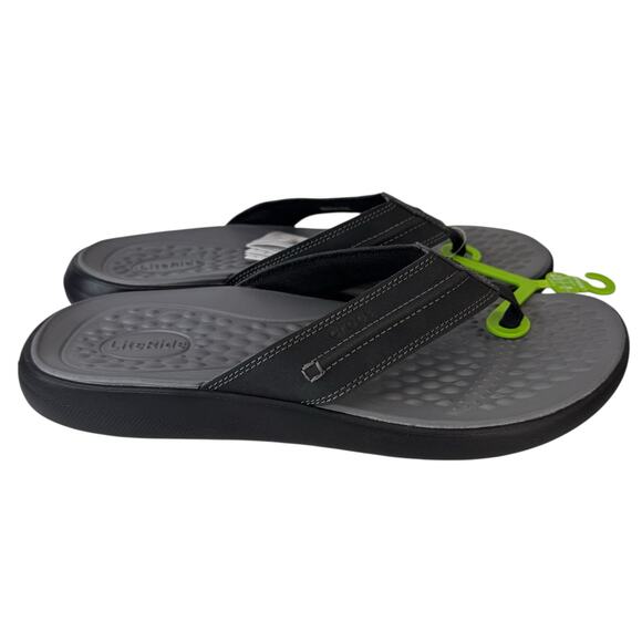 Crocs Yukon Vista II LiteRide Flip Flops Comfortable Beach Sandals Mens Size 12 - Picture 4 of 8
